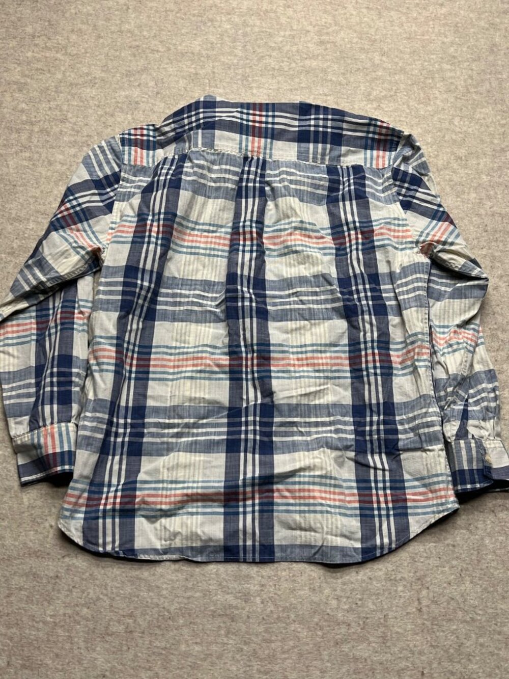 Tommy Bahama Plaid Casual Button Down Shirt Mens Large Business Office Preppy - Picture 7 of 9